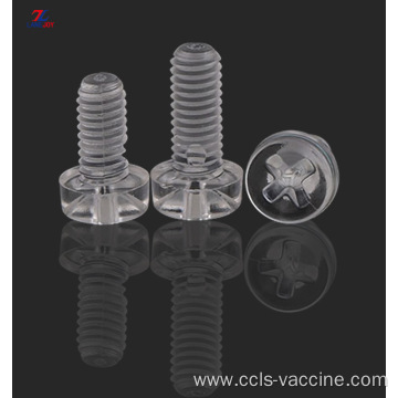 Acrylic Screw transparent plastic screw